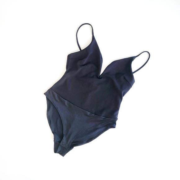 H&M WIRED PLUNGE NECK BODYSUIT NWT - Picture 8 of 10